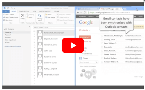 google contacts in outlook 2016