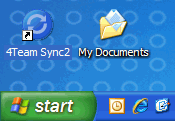 Sync2 desktop shortcut icon